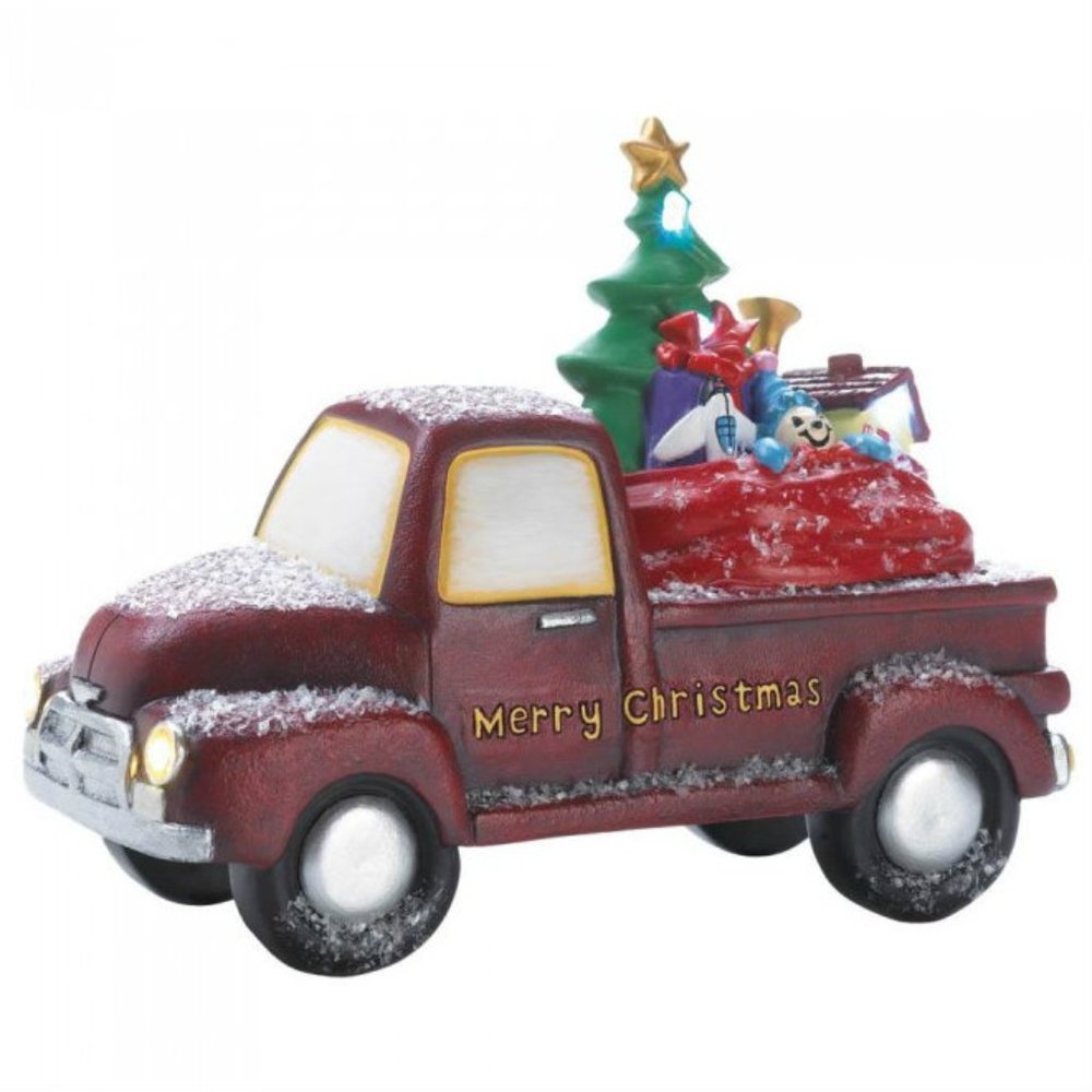 Light-Up Christmas Toy Delivery Truck